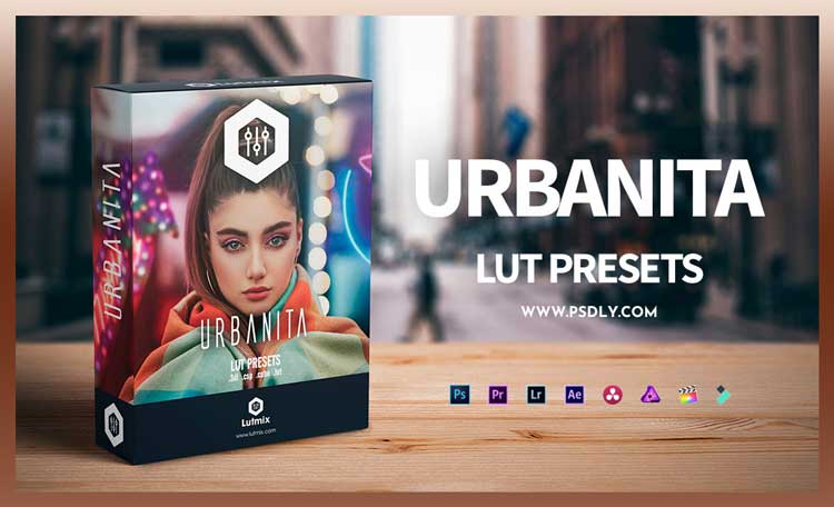 Psdbox – Urbanita – Creative LUT Presets Download