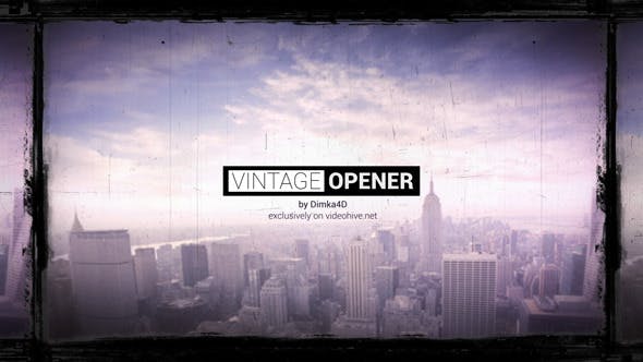 Videohive Vintage Opener 10877472
