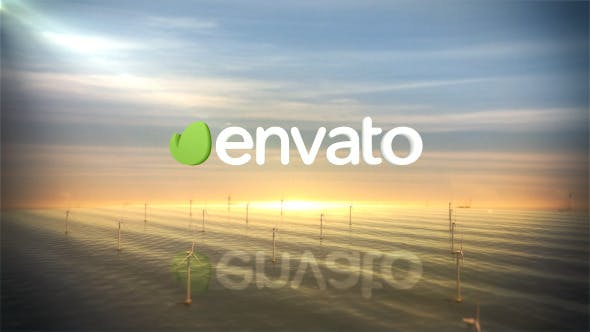 Videohive Wind Turbine Opening Title 13629993