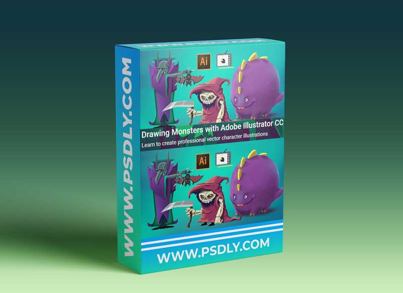 Yes Im a Designer – Drawing Monsters with Adobe Illustrator CC