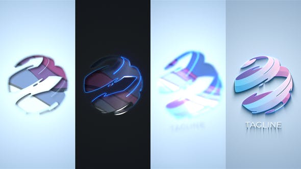 Videohive Clean Dark Light Logo 29364608