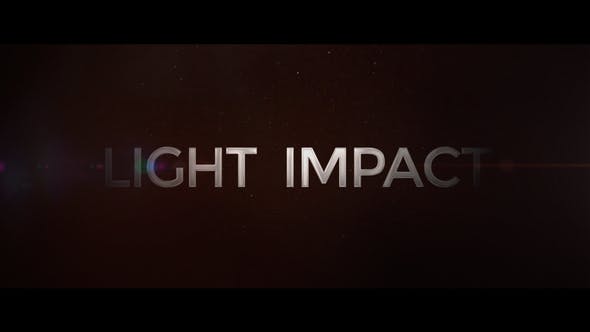 Videohive Light Impact Logo 23223339