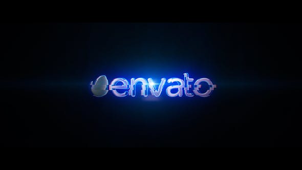 Videohive Glitch Light Logo 23324524