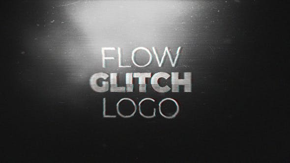 Videohive Flow Glitch Logo 22544227