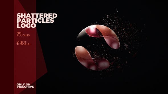 Videohive Shattered Particles Logo 24967762
