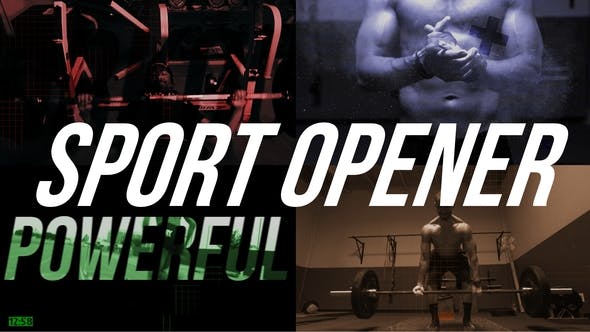 Videohive Powerful Sport Opener 23300828