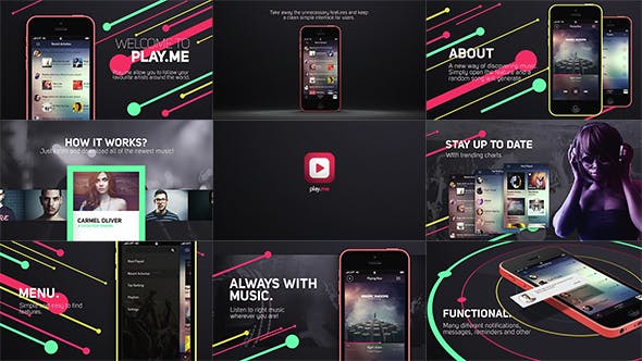 Videohive Music App Promo 15295992
