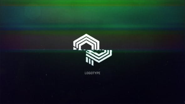 Videohive Glitch Logo Intro 19384167