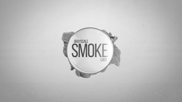 Videohive Grayscale Smoke Logo 19504187