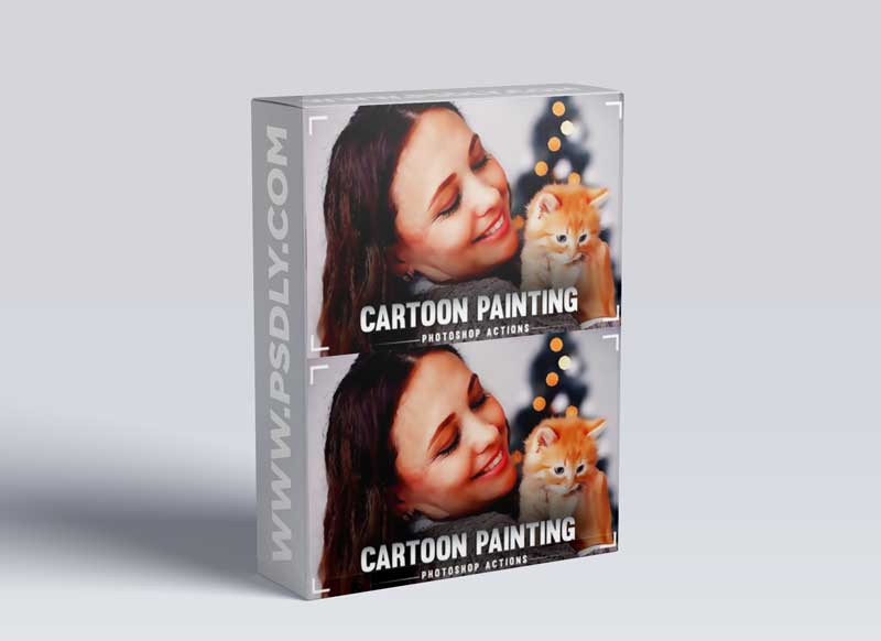 Cartoon Painting Photoshop Action