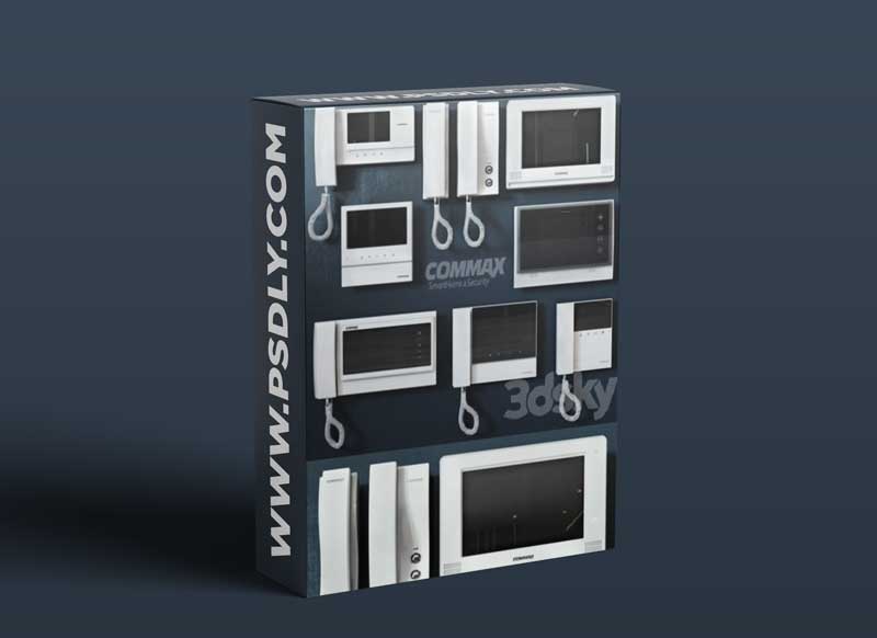 Commax Doorphones 3D Model