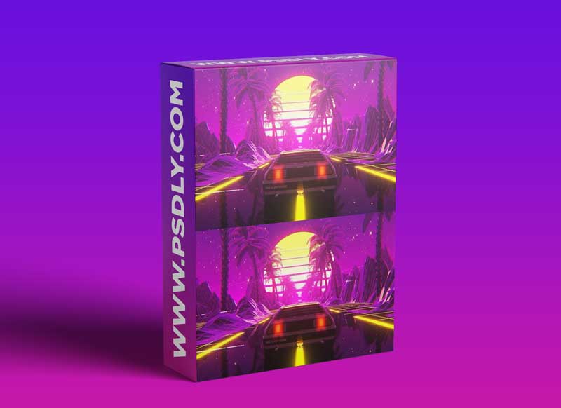 Create A Retro Delorean Loop in Cinema 4D and After Effects By Don Mupasi X Visualdon