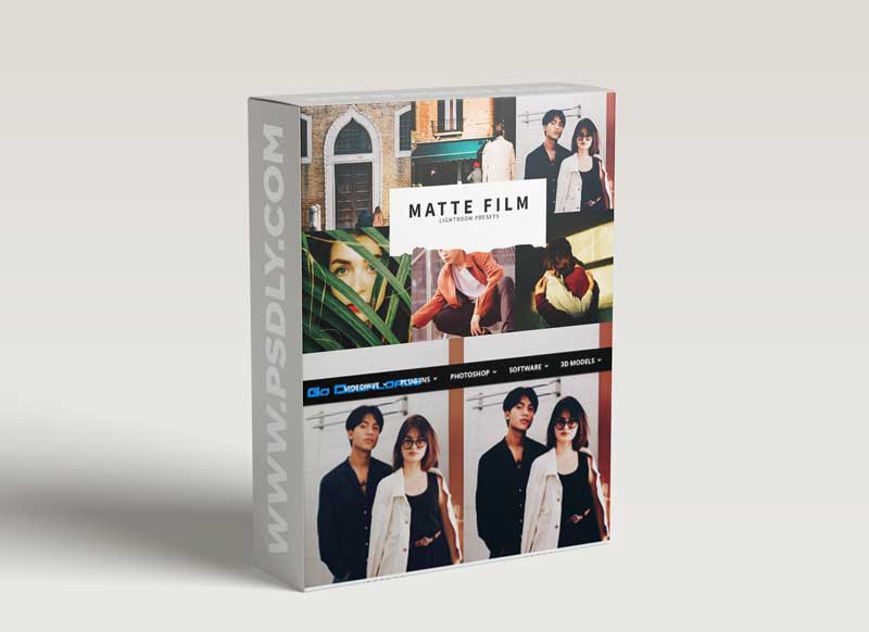 CreativeMarket - 10 Matte Film Lightroom Presets 5857413