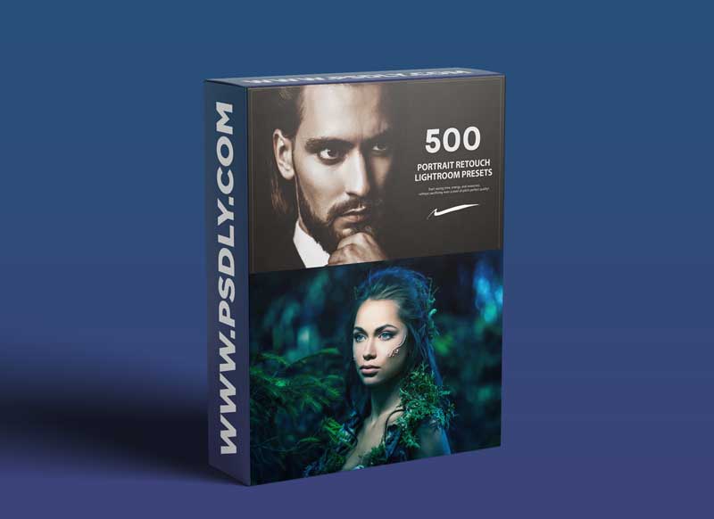 CreativeMarket - 500 Portrait Retouch Presets 5787074