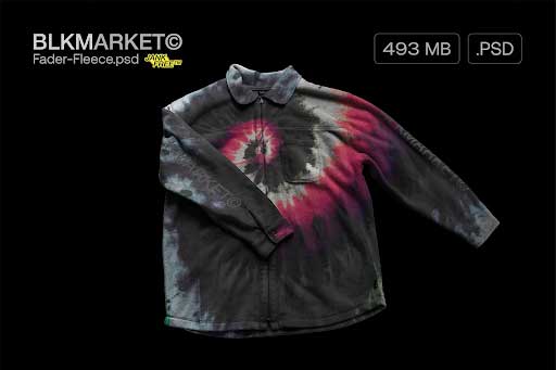 CreativeMarket - Fader-fleece.psd - Streetwear Mockup 5755623