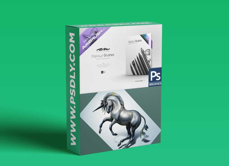 CreativeMarket - RM Digital Art Brushes EE for PS 5567663