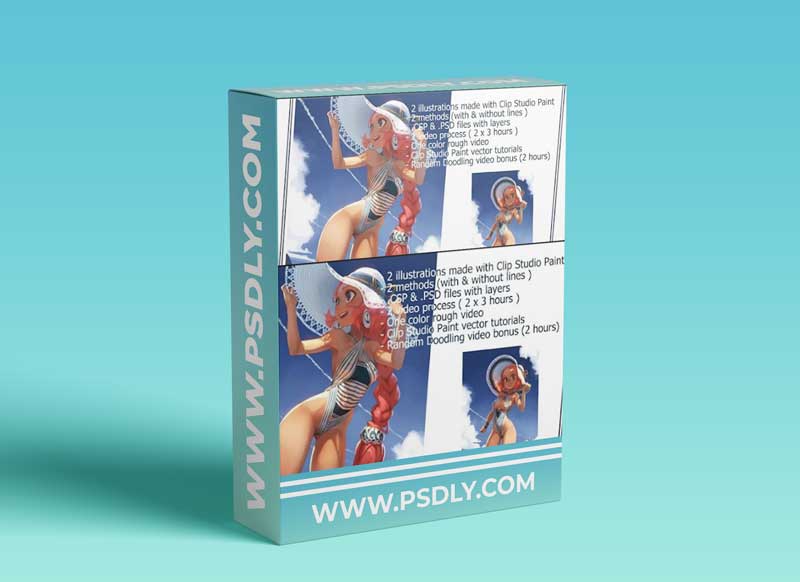 Gumroad – 2 sisters / 2 methods illustrations by Xavier Houssin