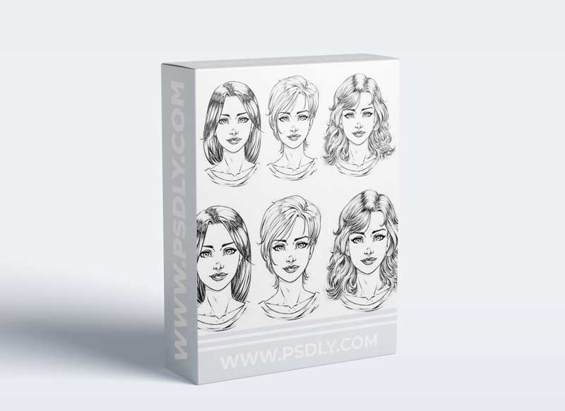 How to Draw Comic Style Hair - 3 Ways - Step by Step