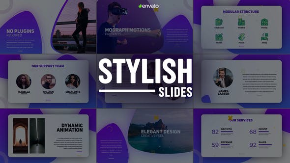 Videohive Stylish Slides 23193762