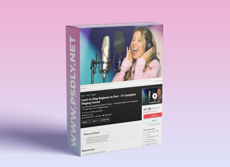 Learn to Sing Like a Pro! The #1 Complete Singing Course