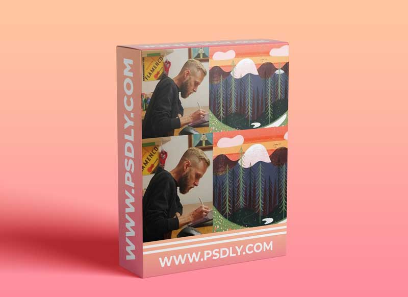 Live Encore: Printmaking-Inspired Illustrations in Photoshop