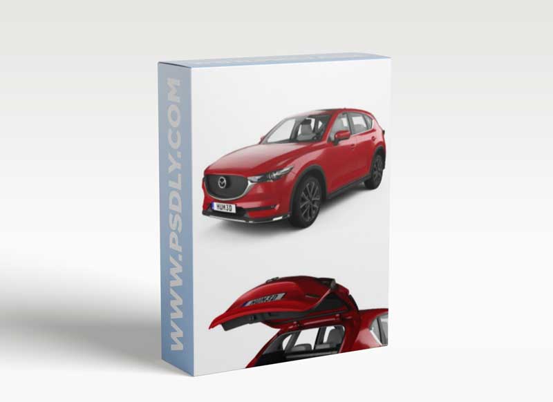 Mazda CX-5 with HQ interior 2017 3D Model