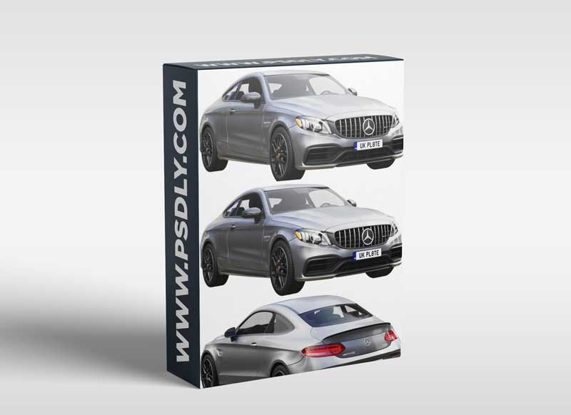 Mercedes-Benz C63 Coupe 2020 3D Model