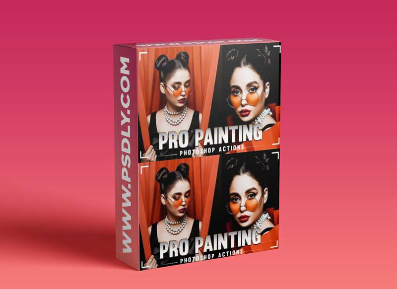 PRO Cartoon Painting Photoshop Action