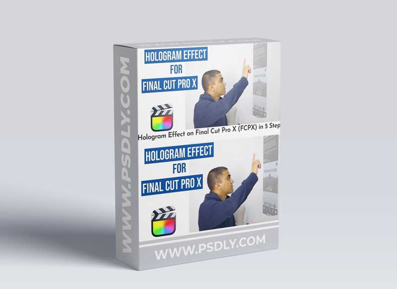 Hologram Effect on Final Cut Pro X (FCPX) in 5 Steps
