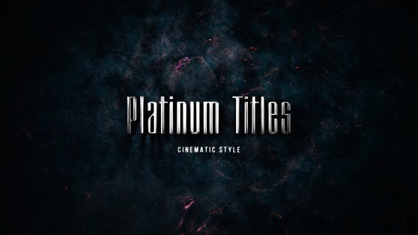 Videohive Platinum Trailer 22505550