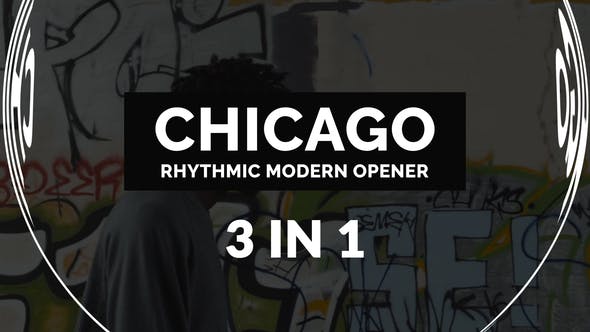 Videohive Chicago Rhythmic Modern Opener 26041741
