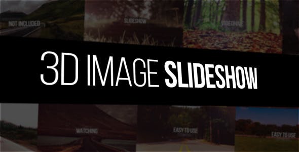 Videohive 3D Image Slideshow 13264834