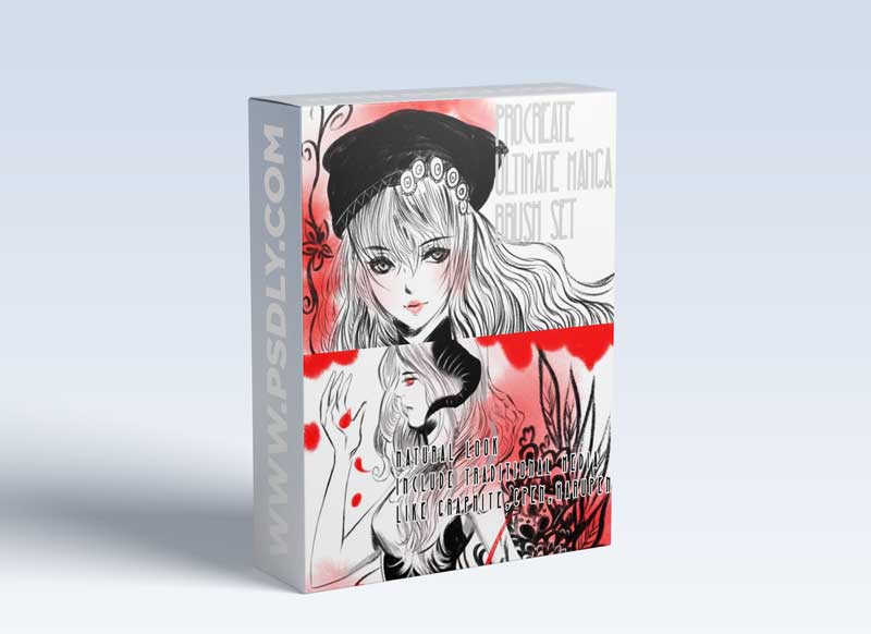 Ultimate Manga Procreate Brush 6973876