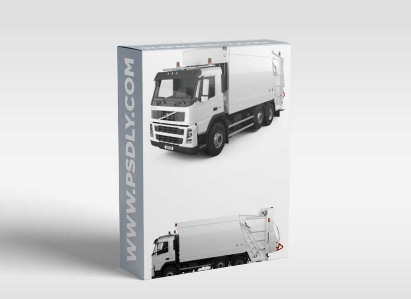 Volvo FM Truck 6×2 Garbage 2010 3D Model