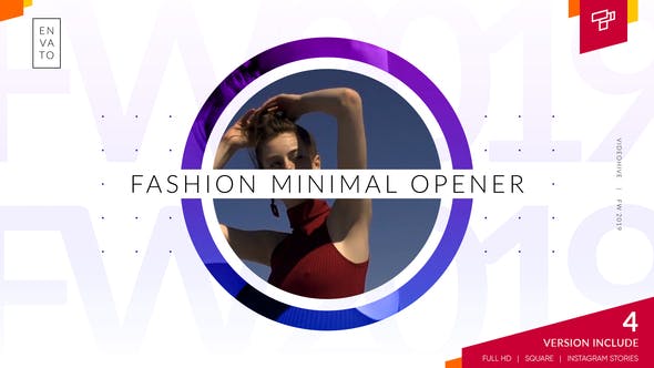 Videohive Fashion Opener Minimal Promo 24763596