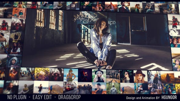 Videohive Multi Photo Wall Reveal 29977436