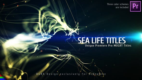 Videohive Sea Titles Premiere Pro Mogrt 27914191