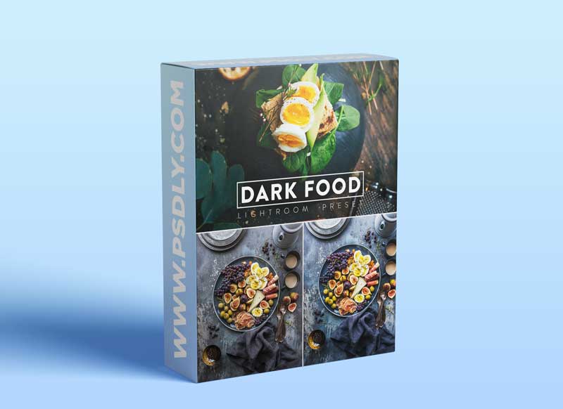 10 Dark Food Lightroom Preset