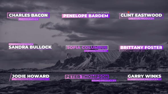 Videohive Modern Lower Thirds 31013379