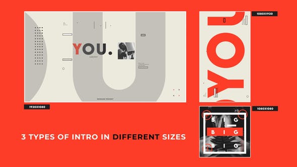 Videohive Clean Visual Typographic Intro 29709445