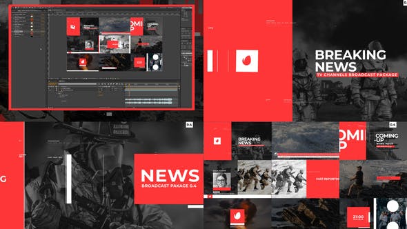 Videohive News Broadcast Pack V4 26397772