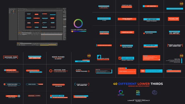 Videohive Create Lower Thirds 26704205