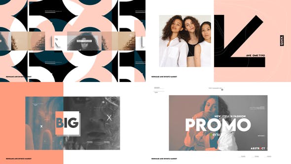 Videohive Typo Fashion Promo 29407606