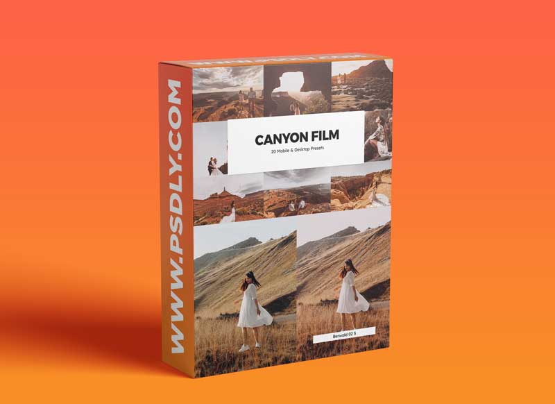 20 Canyon Film Lightroom Presets & LUTs