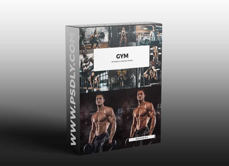 20 Gym Lightroom Presets and LUTs 8158558