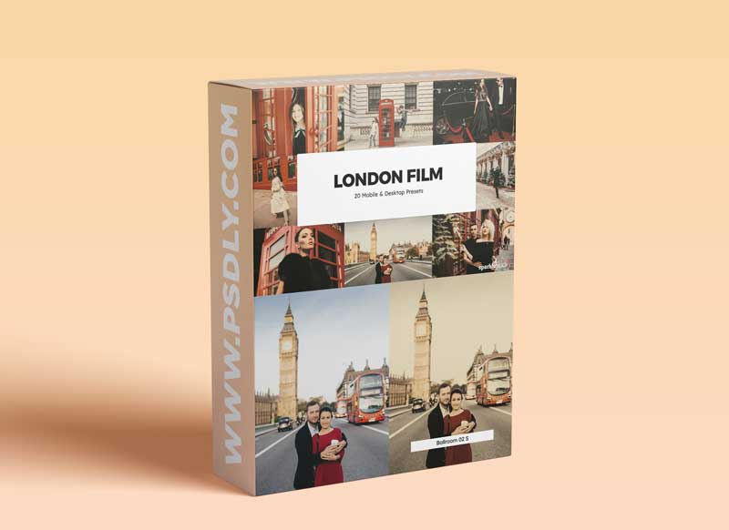 20 London Film Lightroom Presets & LUTs
