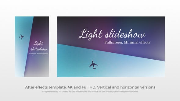 Videohive Light Slideshow Fullscreen Slideshow 31348272