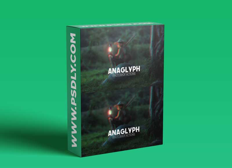 3D Anaglyph Effect - Photoshop Actions