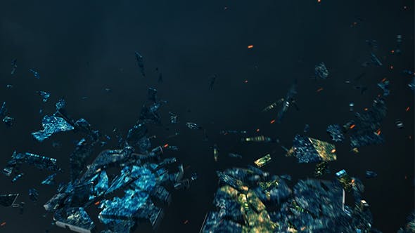 Videohive Epic Cloudy Night Logo Opener 20485841