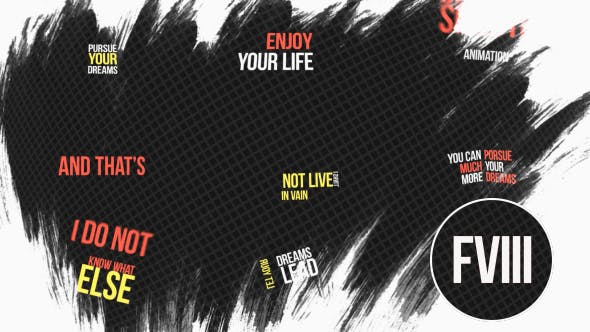 Videohive Smooth Typography 18772623